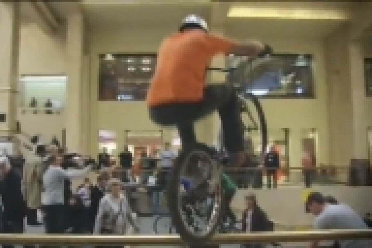 Flash Mob Bruxelles Bicycle Race