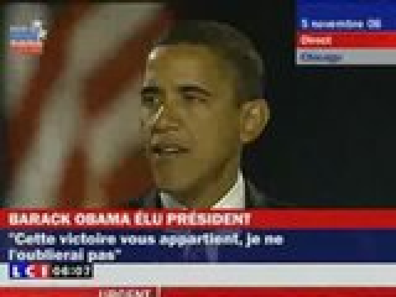 Barack Obama Pr&eacute;sident