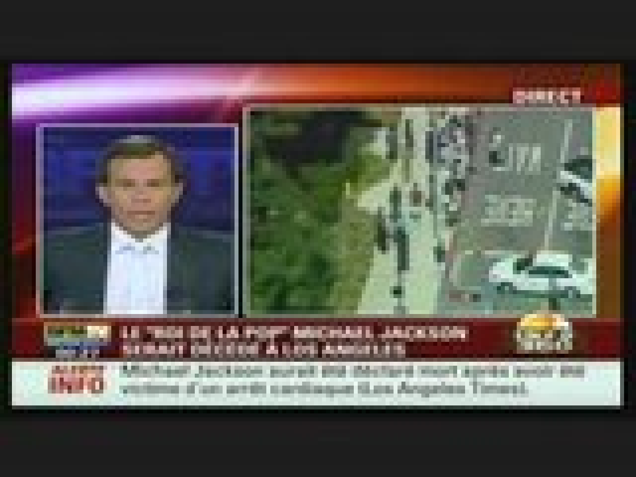 Michael jackson est décédé 