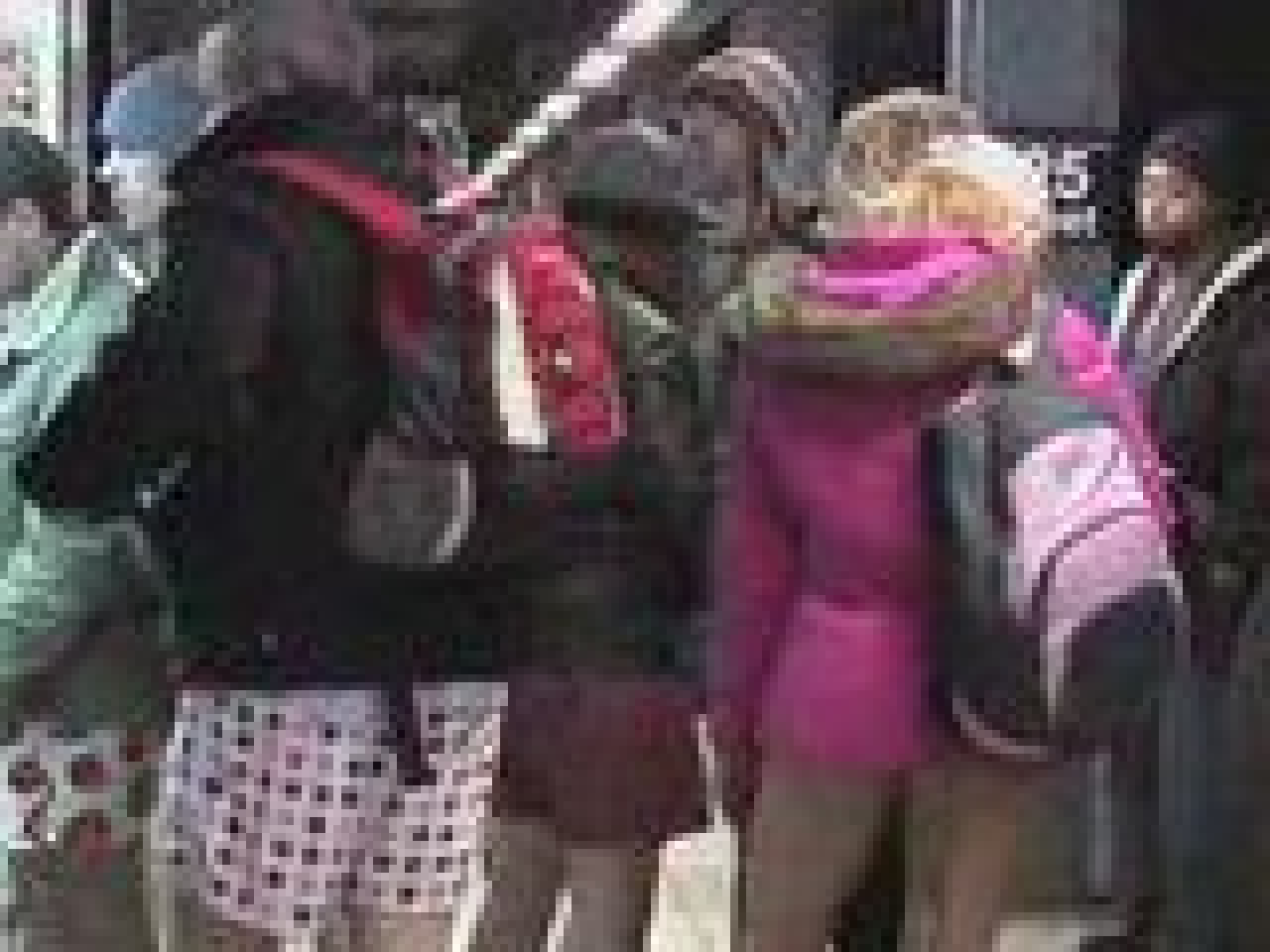 Sans pantalon dans le métro !! Sans pantalon dans le métro !!