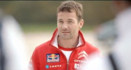 Sébastien LOEB marque un but avec sa DS3 WRC ! Sébastien LOEB marque un but avec sa DS3 WRC !