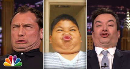 Concours de grimaces entre Jude Law et Jimmy Fallon Concours de grimaces entre Jude Law et Jimmy Fallon