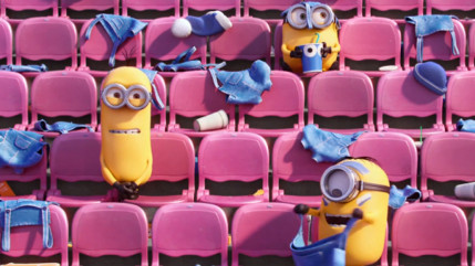 Les minions surexcit&eacute;s dans un trailer pour le Super Bowl !