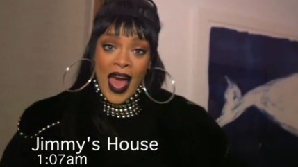 Rihanna entre par effraction chez Jimmy Kimmel ! Rihanna entre par effraction chez Jimmy Kimmel !