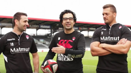 Un comédien lyonnais "se fait" le Lou Rugby ! Un comédien lyonnais "se fait" le Lou Rugby !
