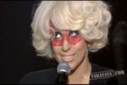Lady Gaga à Taratata Lady Gaga à Taratata