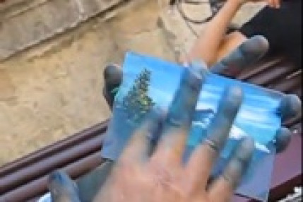 Peindre avec ses mains Peindre avec ses mains