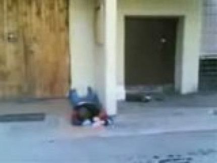 Régis fait une cascade! Régis fait une cascade!